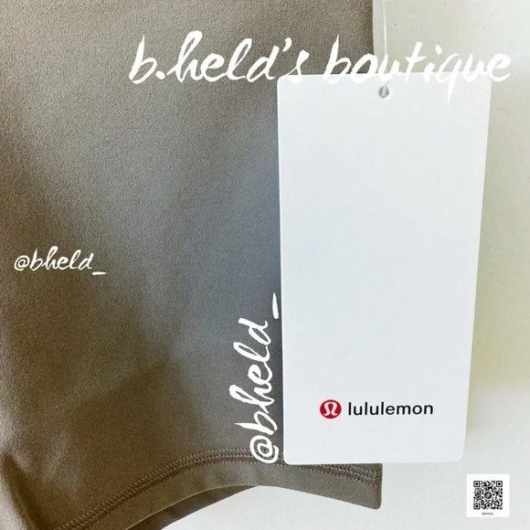 lululemon Align High-Rise Short 4 in Nomad Brown Tan Neutral Size 4 New NWT